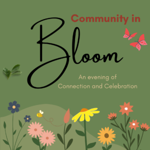 community in bloom graphic